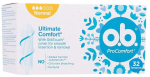 H&uuml;gieenilised tampoonid O.B. ProComfort Silk Touch, Normal, 32 tk