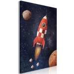 Reproduktsioon Artgeist Into the Unknown by Rocket, i-b-0084-b-a, 20 cm x 30 cm