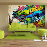 Fototapeet Artgeist Funky - Graffiti 3XLNEW010143, 245 cm x 350 cm