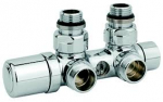 Klapid radiaatoritele Carlo Poletti Twinvalve, kombineeritud, radiaatorile, 1/2''