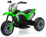 Laste elektriline mootorratas Milly Mally Honda CRF 450R, roheline