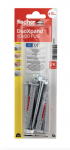 T&uuml;&uuml;bel kruviga Fischer DuoXpand, katuste jaoks/fassaadide jaoks/lagede jaoks, 10 mm x 80 mm, 4 tk