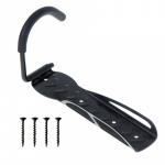 Seinale paigaldatav jalgrattahoidja KX9691, alumiinium, must v.