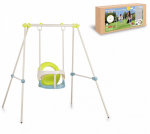 Kiik koos raamiga lastele Smoby, 117 cm, 120 cm, roheline v.