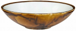 Kauss Verlo Slow, pruun v./valge v., 23 cm, 1.3 l