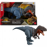 M&auml;ngukujuke Mattel Jurassic World Rebirth Wild Roar Abelisaurus, hall v.