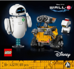 Konstruktor LEGO&reg; Disney Wall-E ja Eve 43279, 811 tk