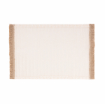 Lauamatt Domoletti Fringes KSKHLG-0152, 45 cm x 30 cm, Valge v.