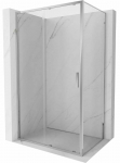 Du&scaron;ikabiin Mexen Exo 8151-160-090-01-00, ristk&uuml;lik, aluseta, 160 cm x 90 cm x 200 cm, kroom v./karastatud