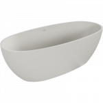 Vann, teisaldatav Mexen Torino, 155 cm x 78 cm x 56 cm, ovaalne, valge