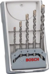 Betooni puur, komplekt Bosch X-Pro Line, betoon, keermega, sirge, 4 mm x 12 cm