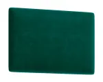 Dekoratiivsed tekstiilist seinapaneelid Clif P-50, 35 cm x 50 cm, roheline v.