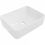 Vannitoa kraanikauss Mexen Catia, keraamiline, 48 cm x 37 cm x 13 cm, valge