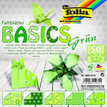 Paberkujukeste valmistamise komplekt Folia Basics, roheline, 15 x 15 cm