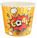 Serveerimiskauss Orion, 2300 ml, &Oslash; 17 cm, kollane v./oranž v., plastik