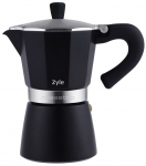 Moka kohvikann Zyle Maestro ZY618MP, 0.24 l, h&otilde;be v./must v.