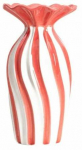 Vaas Homla Aurelia 765513, 25.5 cm, valge v./korall v.