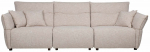 Diivan Home4you Calla 37531, oat white v., 100 x 284 cm x 92 cm