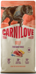 Kuiv koeratoit Carnilove True Fresh, veiseliha, 12 kg