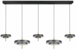 Valgusti lagi Trio Keaton, LED, 2300 - 4000 &deg;K, 5 x 50 W, kuldne v./valge v.