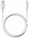 Juhe Baseus Silky P10377702213-0, Lightning/USB Type A, 200 cm, valge v.