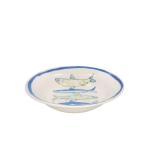 S&uuml;gav taldrik prae Kitchen&GO Fish, 21.5 cm x 21.5 cm x 4.5 cm, sinine v./valge v.