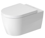 WC-pott, seinapealne Duravit ME by Starck, kaanega, 370 mm x 570 mm