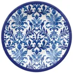 &Uuml;hekordne taldrik Paw Decor Collection Indigo Weave, &Oslash; 18 cm, 8 tk
