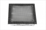 Kaminarest, 16 cm x 17 cm, metall, pruun