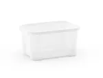 Kaanega hoiukarp, esemete hoidmiseks Kis 8649000 0202, 5 l, l&auml;bipaistev v., 26 x 19 x 14 cm