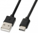 Juhe iBOX USB to USB-micro USB 2.0 A male, Micro USB C male, 1 m, must v.