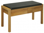Esiku pink Home4you Mondeo 19966, tamm v./must v., 88 cm x 36 cm x 49 cm