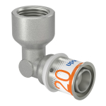 Torup&otilde;lv Uponor, 1/2 tolli - sisekeere, &Oslash;20 mm, 10 Bar