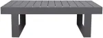 Kohvilaud Home4you Fluffy, hall v., 133 cm x 73.5 cm x 42 cm