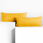 Padjap&uuml;&uuml;r Restilo Amber, oranž, 120 cm x 40 cm, 2 tk