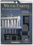 3D-pusle Metal Earth Brandenburg Gate MMS025, 6.1 cm x 3 cm, h&otilde;be v.