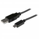 Kaabel StarTech USBAUB2MBK USB male, Micro USB male, 2 m, must v.
