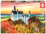 Pusle Educa Autumn in Neuschwanstein 19042, 86 cm x 60 cm, 1500 tk, mitmev&auml;rviline