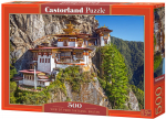 Pusle Castorland View Of Bhutan 53445, 33 cm x 47 cm, 500 tk, mitmev&auml;rviline