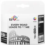 Tint TB Print TBH-650CR Remanufactured, kollane v./fuksia (magenta) v./ts&uuml;aansinine (cyan) v., 8 ml