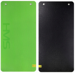 Fitness- ja joogamatt HMS MFK01, must v./roheline v., 110 cm x 55 cm x 1.5 cm