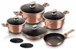 Poti ja panni komplekt, koos tarvikutega Berlinger Haus Metallic Line Rose Gold Edition BH-6191