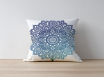 Dekoratiivpadjap&uuml;&uuml;r Mioli Decor 1043, sinine/valge, 43 cm x 43 cm