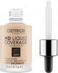 Vedel jumestuskreem Catrice HD Liquid Coverage, 010 light beige, 30 ml