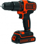 Akul&ouml;&ouml;ktrell koos akuga Black & Decker BDCHD18K1B2-QW, 18 V, 2 Ah