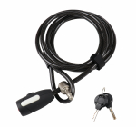 Jalgratta lukk Outliner FSBYL, must, 2500 mm