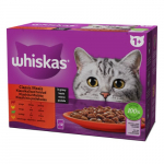 Kassi m&auml;rgtoit Whiskas Meat set, 0.085 kg x 12 tk