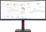 Monitor Lenovo T32h-30, VA, 60 Hz, UWQHD, 34"
