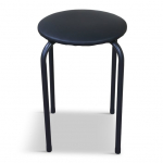 Taburet Domoletti Demet, must v., 30 cm x 30 cm x 45 cm