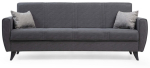 Diivanvoodi Hanah Home Zaden 730MST1212, tumehall v., 207 x 77 cm x 86 cm